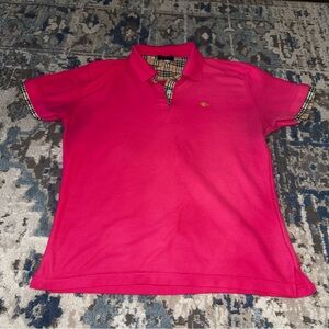 Women’s Pink Polo Shirt